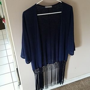 Fringe Cardigan